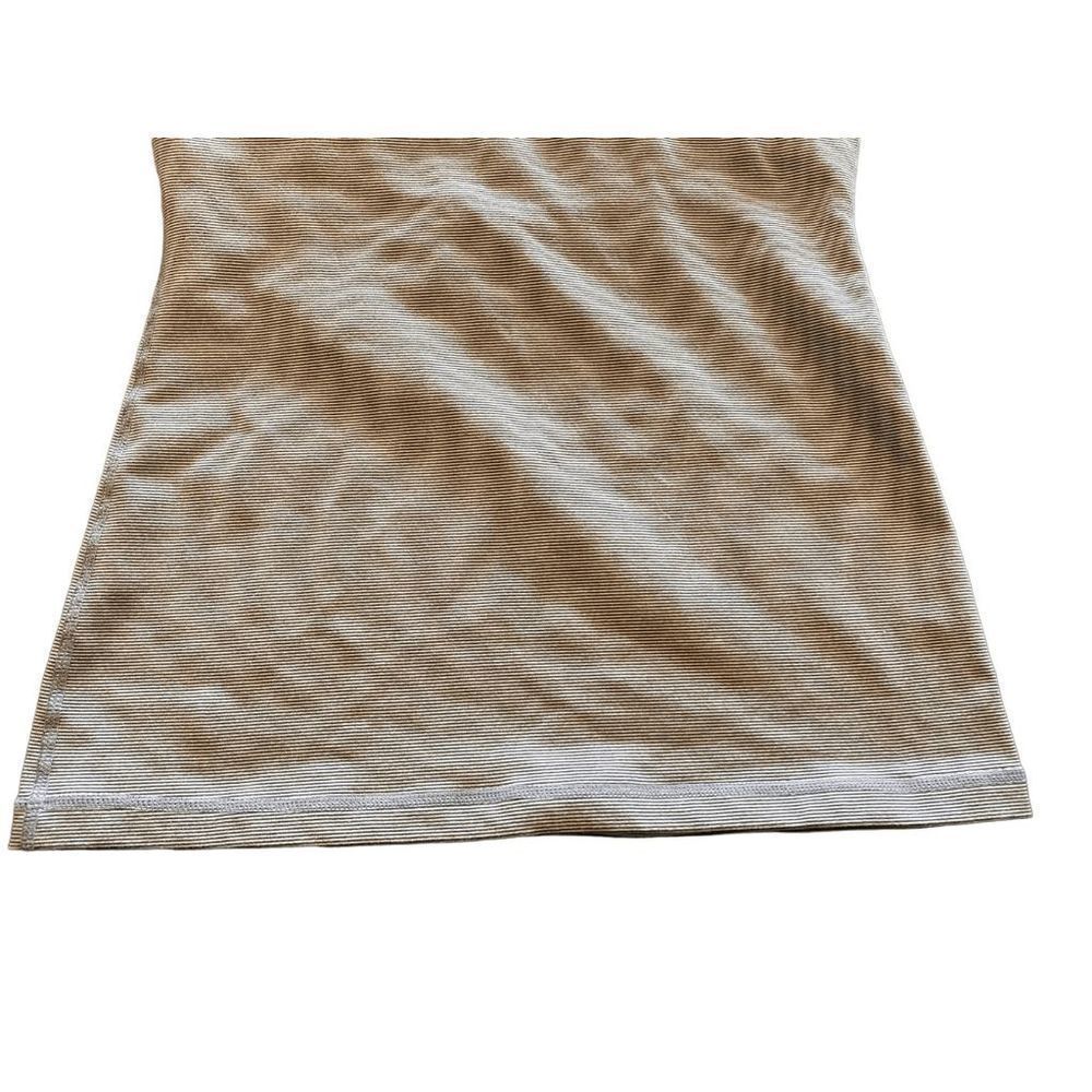 Lululemon Power Y Tank *Luon *Purple Stripe" Size 6 - Picture 2 of 6